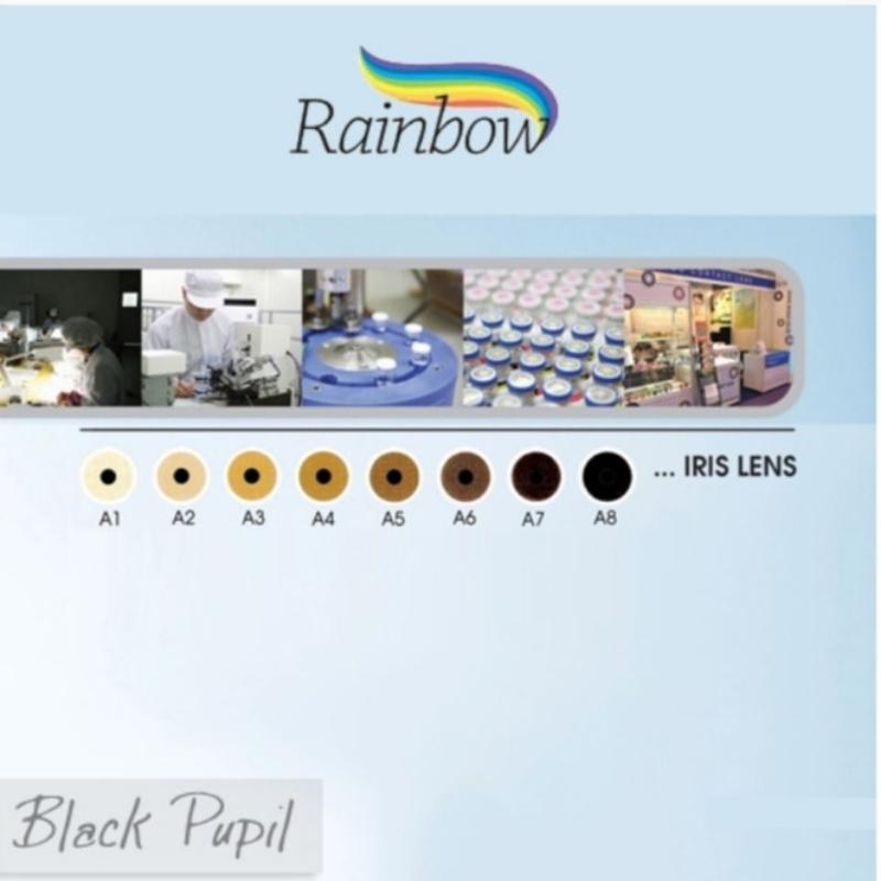 لنز رینبو بلک پوپیل Rainbow