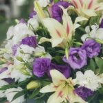 گل آرایی ماشین عروس ودسته گل عروس