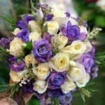 گل آرایی ماشین عروس ودسته گل عروس