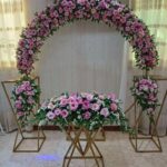گل آرایی ماشین عروس ودسته گل عروس