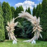گل آرایی ماشین عروس ودسته گل عروس