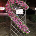 گل آرایی ماشین عروس ودسته گل عروس