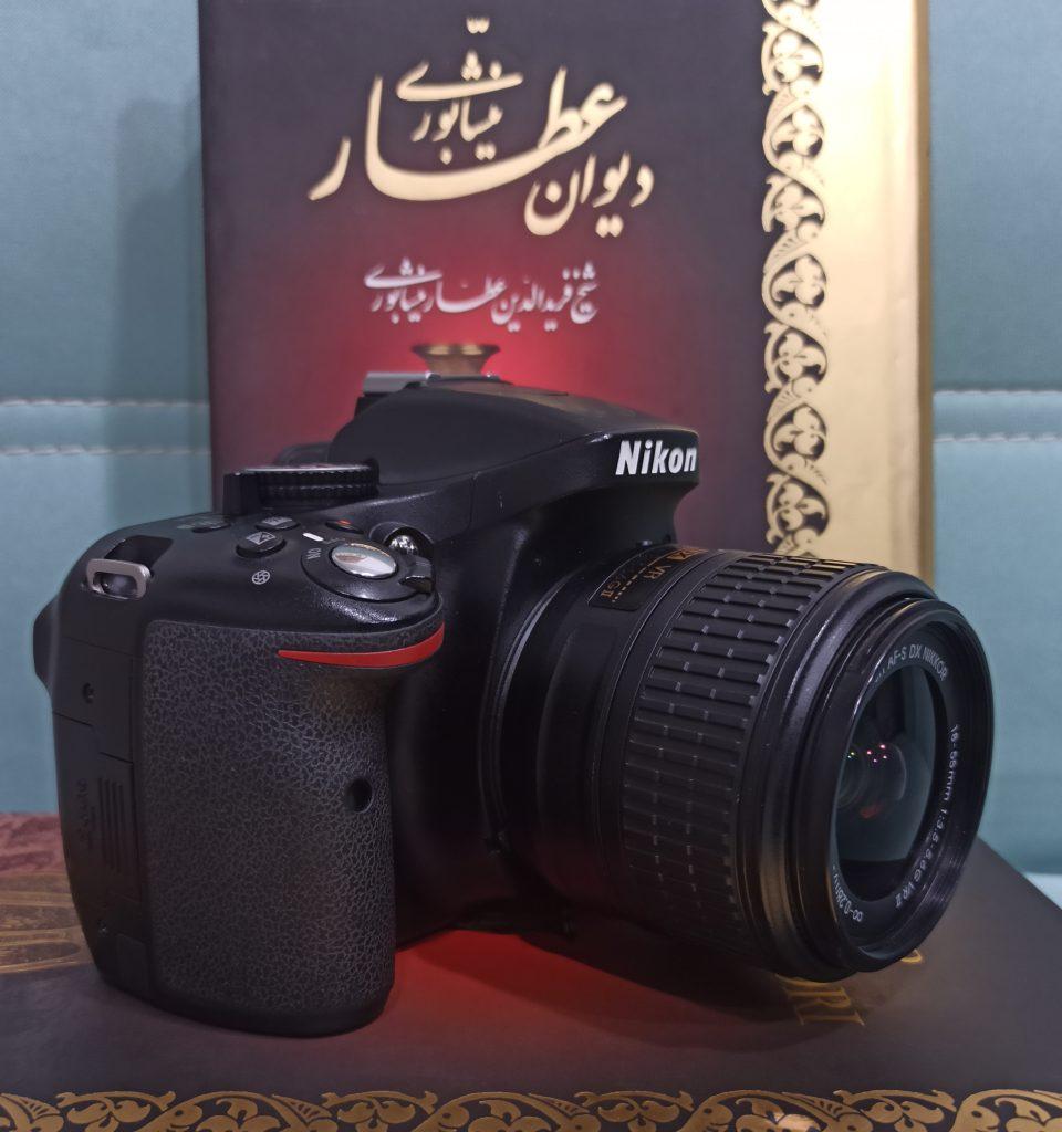 دوربین Nikon D5200 با لنز کیت 18.55تمییز و درحد آک
