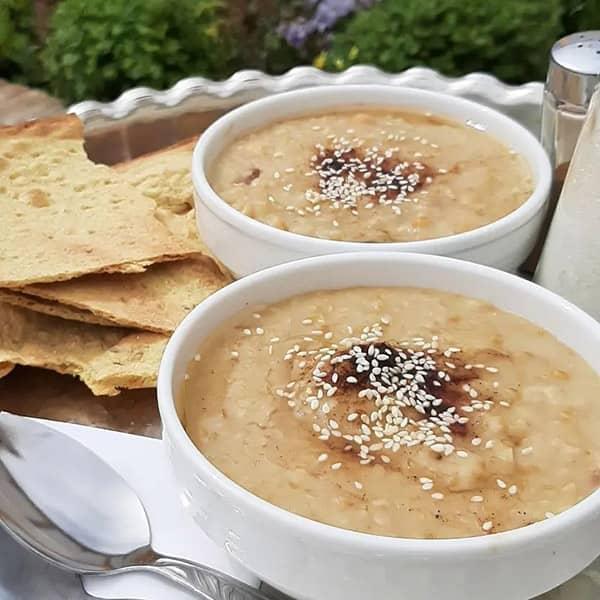 حلیم و عدسی کرمی