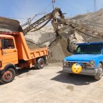 حمل خاک ونخاله بانیسان وخاور