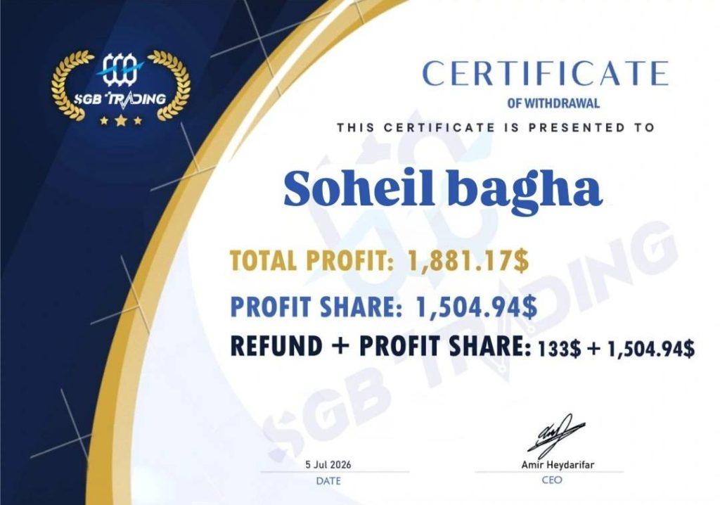 عنوان : مدیریت حساب فارکس و کریپتو پراپ